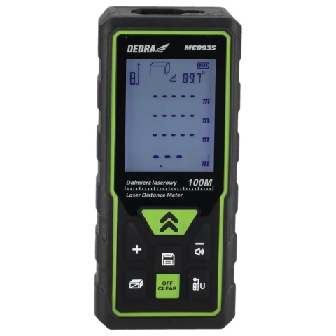 DALMIERZ LASEROWY 100 m DEDRA MC0935