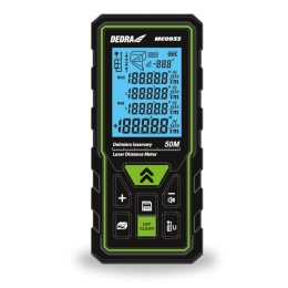 DALMIERZ LASEROWY 50 m DEDRA MC0933 – PRECYZYJNY DALMIERZ DO DOMU