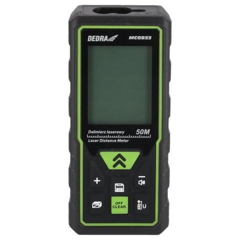DALMIERZ LASEROWY 50 m DEDRA MC0933 – PRECYZYJNY DALMIERZ DO DOMU