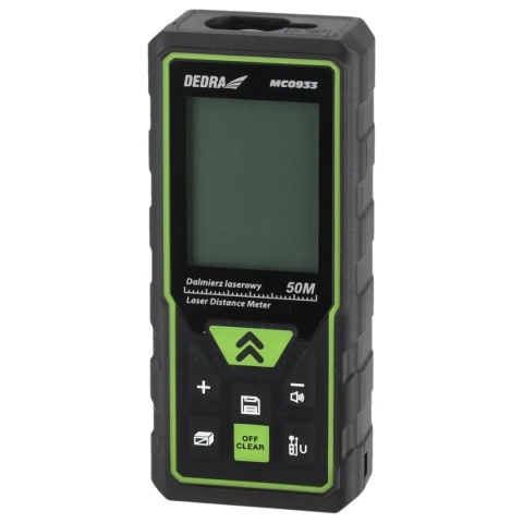 DALMIERZ LASEROWY 50 m DEDRA MC0933 – PRECYZYJNY DALMIERZ DO DOMU