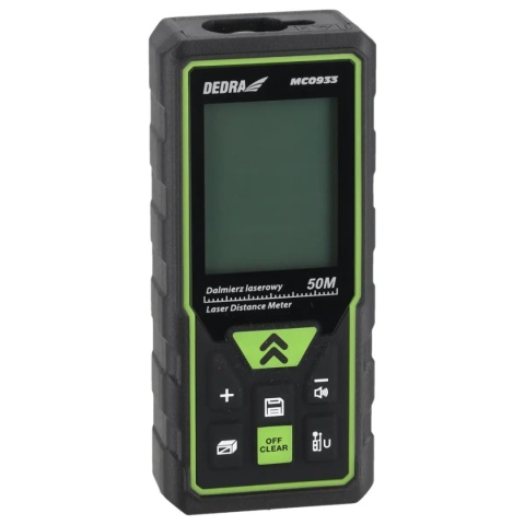 DALMIERZ LASEROWY 50 m DEDRA MC0933 – PRECYZYJNY DALMIERZ DO DOMU