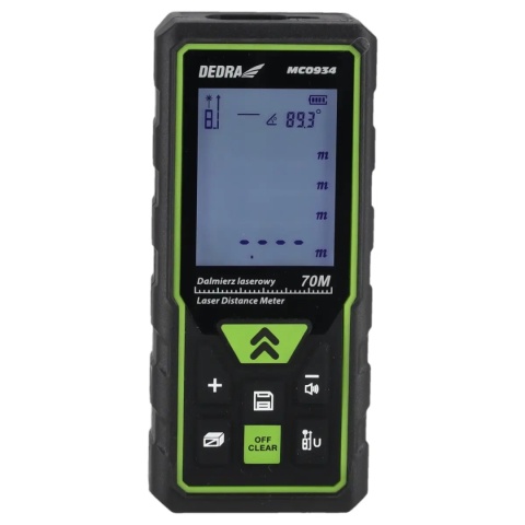DALMIERZ LASEROWY 70 m DEDRA MC0934 – PROFESJONALNY DALMIERZ DO DOMU