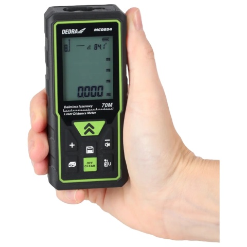 DALMIERZ LASEROWY 70 m DEDRA MC0934 – PROFESJONALNY DALMIERZ DO DOMU