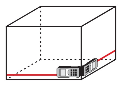 DALMIERZ LASEROWY VOREL 0,2–100 m