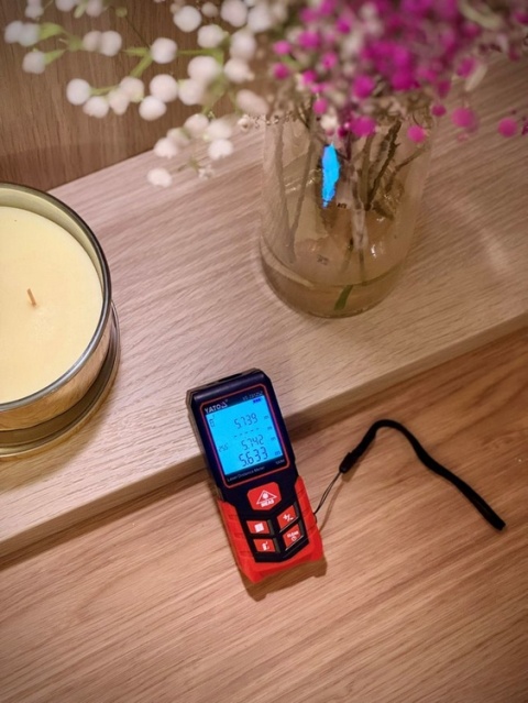 DALMIERZ LASEROWY YATO 0,05–100 M – FUNKCJA POMIARU CIĄGŁEGO, POWIERZCHNI I KUBATURY