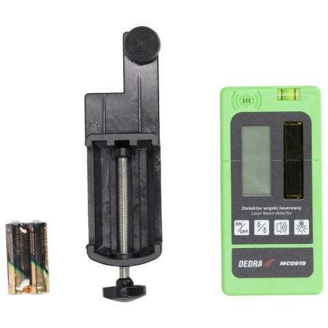 DETEKTOR WIĄZKI LASEROWEJ 50 m DEDRA MC0919