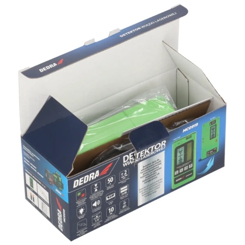 DETEKTOR WIĄZKI LASEROWEJ 50 m DEDRA MC0919