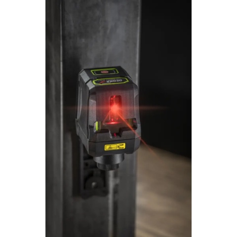 LASER KRZYŻOWY / POZIOMICA LASEROWA DEDRA MC0901 – CZERWONA WIĄZKA