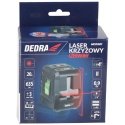 LASER KRZYŻOWY / POZIOMICA LASEROWA DEDRA MC0901 – CZERWONA WIĄZKA
