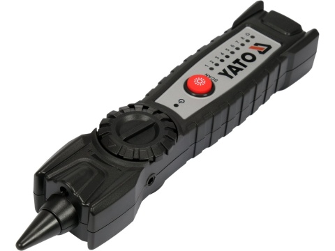 LOKALIZATOR KABLI I TESTER PRZEWODÓW SIECIOWYCH RJ11 RJ45 YATO – ODPORNY NA ZAKŁÓCENIA
