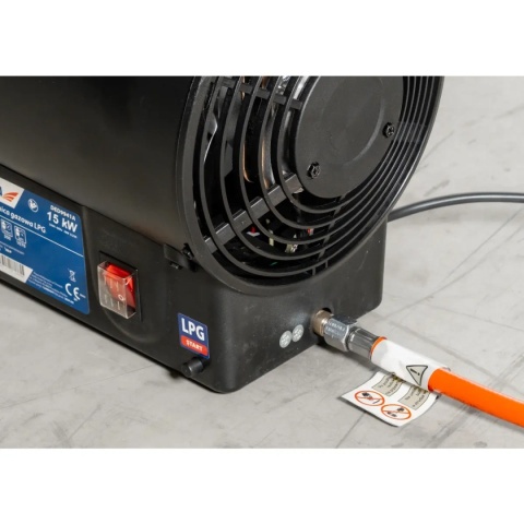 NAGRZEWNICA GAZOWA DEDRA DED9941A 15 kW CZARNA