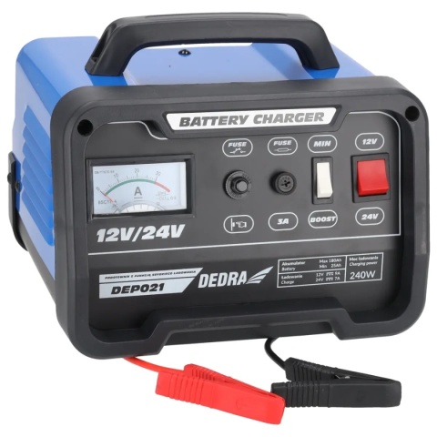 PROSTOWNIK DEDRA DEP021 12/24 V 25–180 Ah 240 W