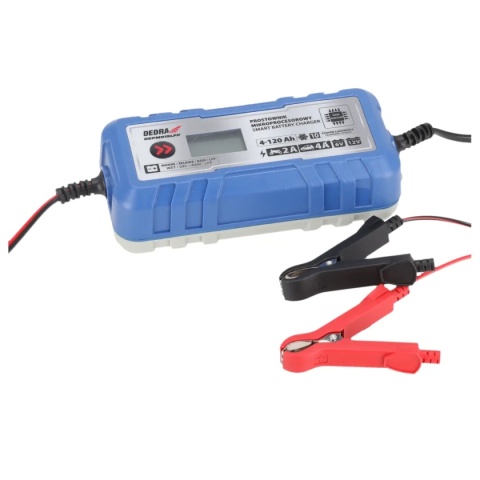 PROSTOWNIK MIKROPROCESOROWY DEDRA DEPM019LFP 6/12 V 4–120 Ah 70 W