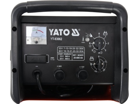 PROSTOWNIK Z ROZRUCHEM 12/24 V - 20–800 AH