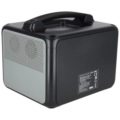 STACJA ZASILANIA DEDRA DEZS0600 600 W 640 Wh LiFePO₄ Z FUNKCJĄ ROZRUCHU 12 V