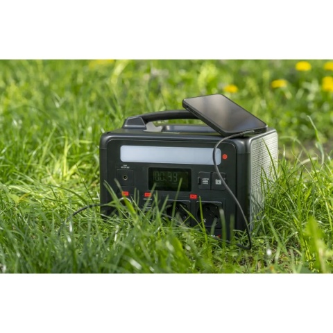 STACJA ZASILANIA DEDRA DEZS0600 600 W 640 Wh LiFePO₄ Z FUNKCJĄ ROZRUCHU 12 V