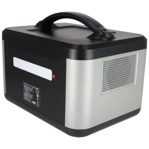 STACJA ZASILANIA DEDRA DEZS1500 1500 W 1408 Wh LiFePO₄ Z FUNKCJĄ ROZRUCHU 12 V