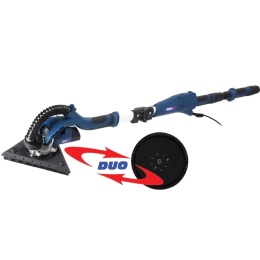 SZLIFIERKA DO GIPSU / GŁADZI WYSIĘGNIKOWA DUO DEDRA DED7758 710 W TAR.CZA 225 MM + GŁOWICA TRÓJKĄTNA
