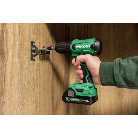 WIERTARKO-WKRĘTARKA AKUMULATOROWA HIKOKI DS18DAWCZ 18 V 50 Nm 2×2.0 Ah Li-Ion