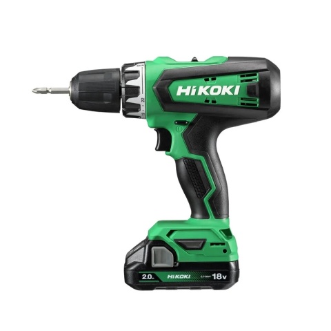 WIERTARKO-WKRĘTARKA AKUMULATOROWA HIKOKI DS18DFWCZ 18 V 53 Nm 2×2.0 Ah Li-Ion