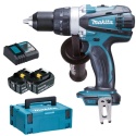 WIERTARKO-WKRĘTARKA AKUMULATOROWA MAKITA 18 V 91 Nm 2×5.0 Ah Li-Ion WALIZKA MAKPAC