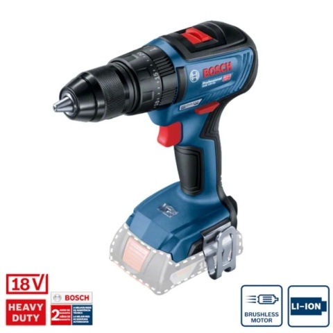 WIERTARKO-WKRĘTARKA AKUMULATOROWA UDAROWA BOSCH GSB 18V-50 18 V 50 Nm BRUSHLESS – BEZ AKUMULATORA