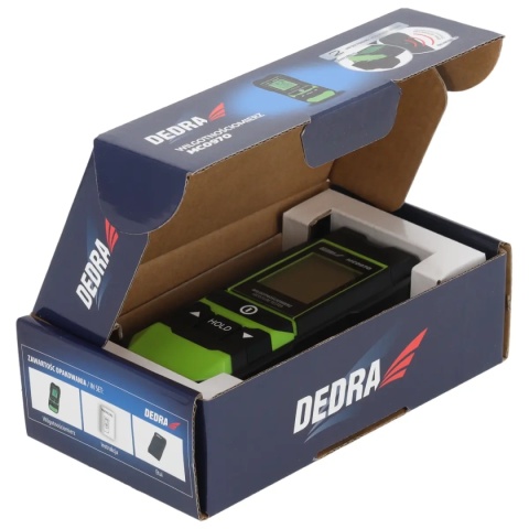 WILGOTNOŚCIOMIERZ DO DREWNA I MATERIAŁÓW BUDOWLANYCH DEDRA MC0970