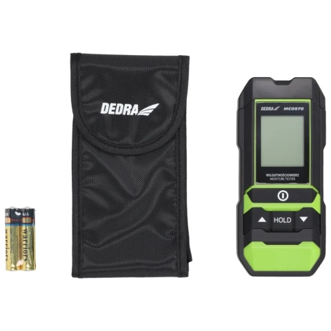 WILGOTNOŚCIOMIERZ DO DREWNA I MATERIAŁÓW BUDOWLANYCH DEDRA MC0970