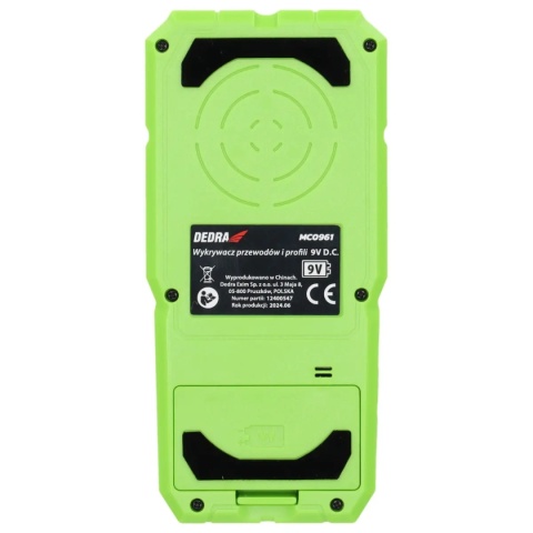 WYKRYWACZ – DETEKTOR PRZEWODÓW I PROFILI DEDRA MC0961