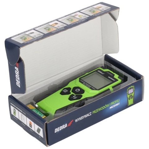 WYKRYWACZ – DETEKTOR PRZEWODÓW I PROFILI DEDRA MC0961