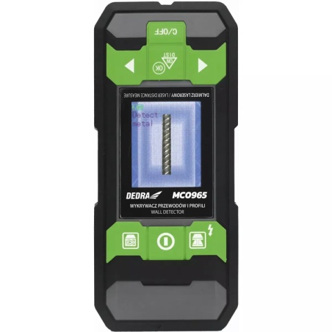 WYKRYWACZ – DETEKTOR PRZEWODÓW I PROFILI Z FUNKCJĄ DALMIERZA DEDRA MC0965