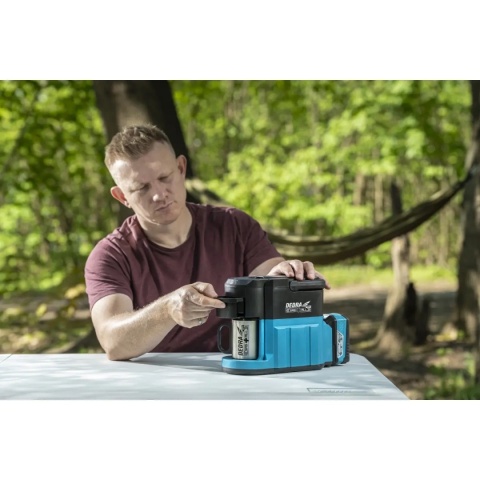 AKUMULATOROWY EKSPRES DO KAWY DEDRA SAS+ALL DED6920 18V, KUBEK – BEZ AKUMULATORA