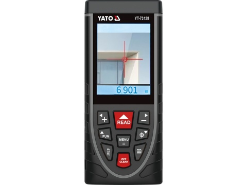 DALMIERZ LASEROWY YATO Z PODGLĄDEM WIDEO 0,05–120 M – KAMERA, FUNKCJE ZAAWANSOWANE, POMIARY TERENOWE