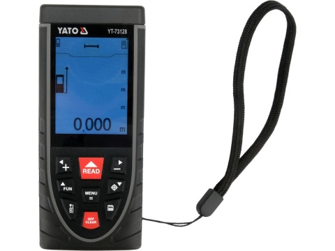 DALMIERZ LASEROWY YATO Z PODGLĄDEM WIDEO 0,05–120 M – KAMERA, FUNKCJE ZAAWANSOWANE, POMIARY TERENOWE