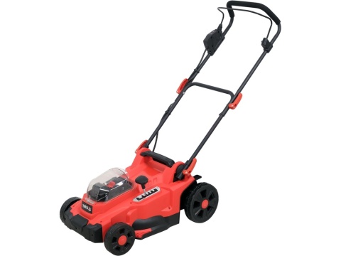 KOSIARKA AKUMULATOROWA YATO 36V, 37 CM – 2× AKUMULATOR 4 AH, PODWÓJNA ŁADOWARKA