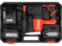 MŁOTOWIERTARKA YATO BEZSZCZOTKOWA 18V SDS PLUS 2,5J – 2 x AKUMULATOR 4 AH