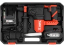 MŁOTOWIERTARKA YATO BEZSZCZOTKOWA 18V SDS PLUS 2,5J – AKUMULATOR 4 AH