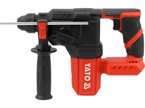 MŁOTOWIERTARKA YATO BEZSZCZOTKOWA 18V SDS PLUS 2,5J – BEZ AKUMULATORA