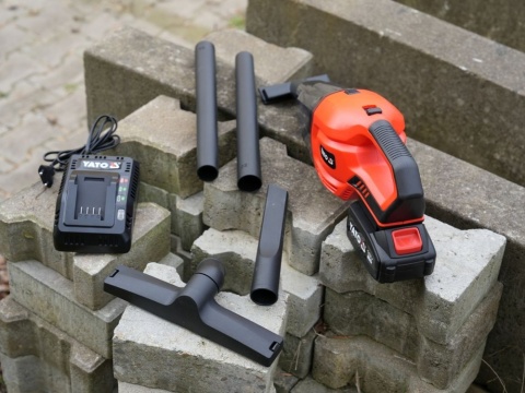 ODKURZACZ SAMOCHODOWY YATO 18V – BEZ AKUMULATORA
