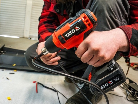 OPALARKA AKUMULATOROWA YATO 18V 550°C II BIEGI – BEZ AKUMULATORA