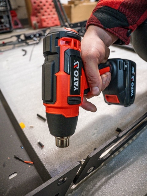 OPALARKA AKUMULATOROWA YATO 18V 550°C II BIEGI – BEZ AKUMULATORA