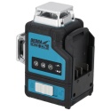 POZIOMICA LASEROWA 3D DEDRA SAS+ALL DED6910 ZIELONY LASER OSRAM – MULTILASER 3D - BEZ AKUMULATORA