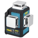 POZIOMICA LASEROWA 3D DEDRA SAS+ALL DED6910 ZIELONY LASER OSRAM – MULTILASER 3D - BEZ AKUMULATORA