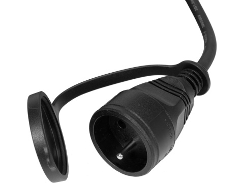 PRZEDŁUŻACZ WARSZTATOWY YATO 3 × 1,5 mm² – 5 m – GNIADO IP44, WZMOCNIONA IZOLACJA CPE