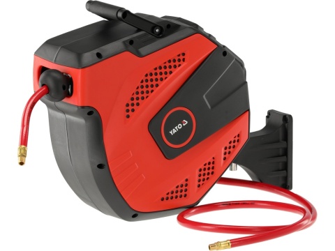 PRZEWÓD PNEUMATYCZNY NA ZWIJAKU AUTOMATYCZNYM YATO 9,5 mm – 15 m – G1/4"