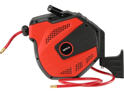 PRZEWÓD PNEUMATYCZNY NA ZWIJAKU AUTOMATYCZNYM YATO 9,5 mm – 15 m – G1/4"