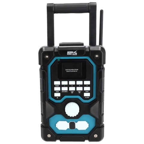 RADIO WARSZTATOWE AKUMULATOROWE DEDRA SAS+ALL DED7006BT 18V DAB+/FM BLUETOOTH USB – BEZ AKUMULATORA