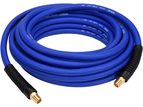 WĄŻ PNEUMATYCZNY HYBRYDOWY YATO 1/4" – 30 m – KOŃCÓWKI G1/4"