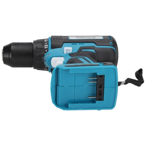 WIERTARKO-WKRĘTARKA AKUMULATOROWA BEZSZCZOTKOWA DEDRA SAS+ALL DED7141 18V 50 Nm - BEZ AKUMULATORA