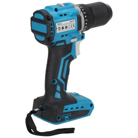 WIERTARKO-WKRĘTARKA AKUMULATOROWA BEZSZCZOTKOWA DEDRA SAS+ALL DED7143 18V 50 Nm KOMPAKTOWA – BEZ AKUMULATORA